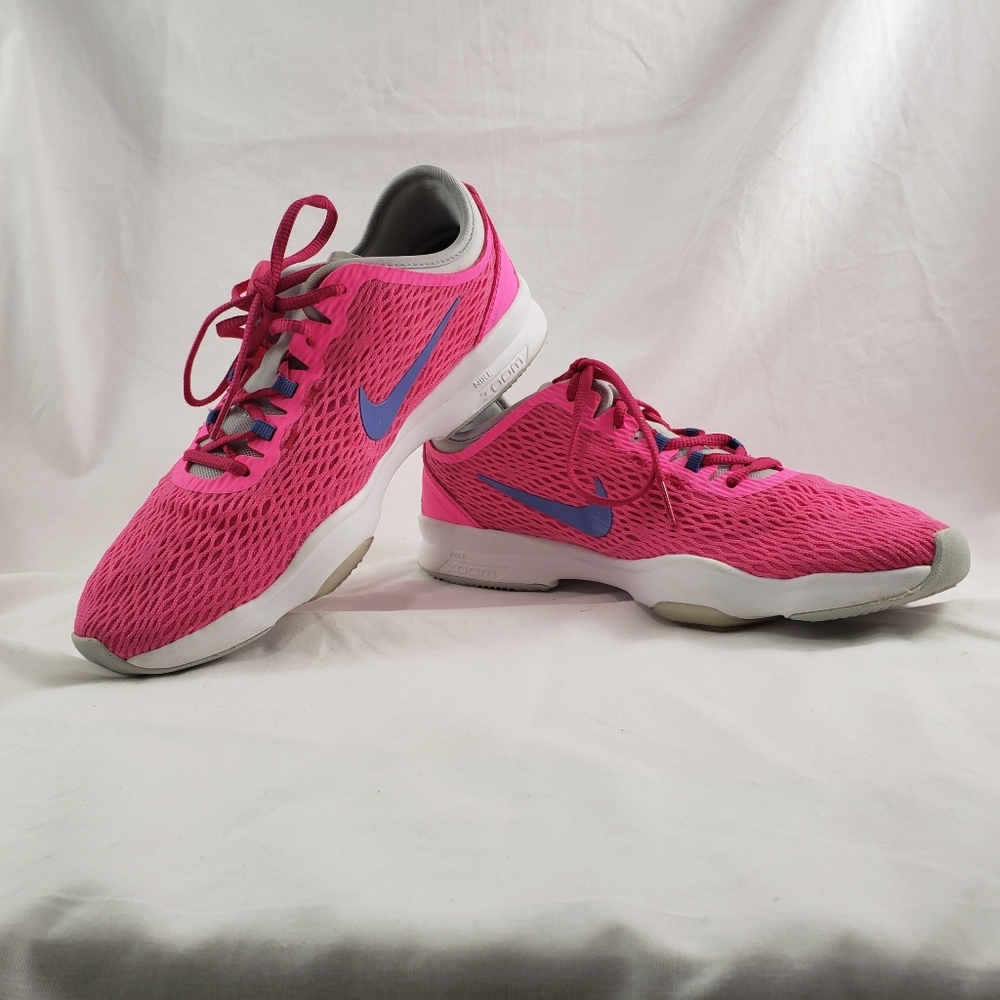 Neon Pink Nike Zoom Fit Women's Trainers size 8.5